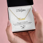 003 - TO DAUGHTER FROM MOM - CUSTOM NAME NECKLACE