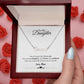 003 - TO DAUGHTER FROM MOM - CUSTOM NAME NECKLACE