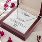 003 - TO DAUGHTER FROM MOM - CUSTOM NAME NECKLACE