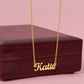 To Daughter, Custom Name Necklace, As You Grow Older, You Become More And More Special To Me