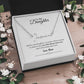 002 - TO DAUGHTER FROM MOM - SIGNATURE NAME NECKLACE