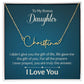016 - TO BONUS DAUGHTER - SIGNATURE NAME NECKLACE
