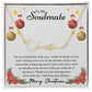 To Soulmate, Christmas Gifts, I'm So Completely With You, Signature Name Necklace