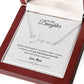 002 - TO DAUGHTER FROM MOM - SIGNATURE NAME NECKLACE