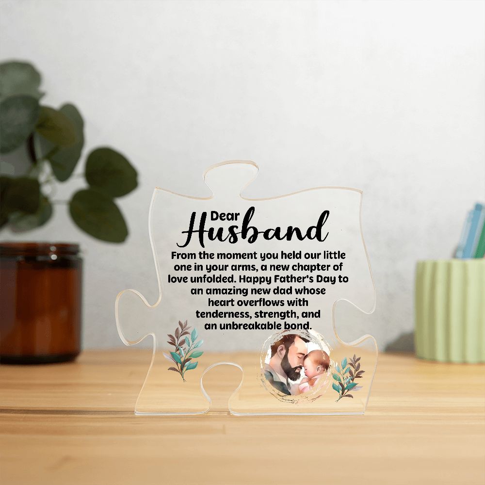 Husband gifts - From the moment you held our little one in your arms, a new chapter of love unfolded