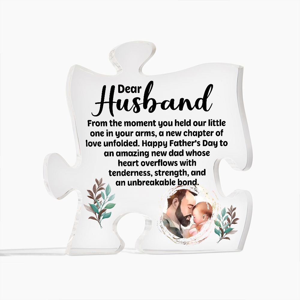 Husband gifts - From the moment you held our little one in your arms, a new chapter of love unfolded