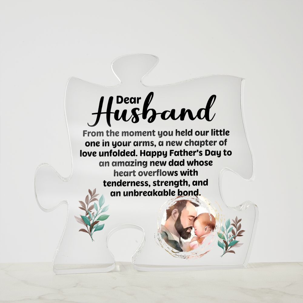 Husband gifts - From the moment you held our little one in your arms, a new chapter of love unfolded