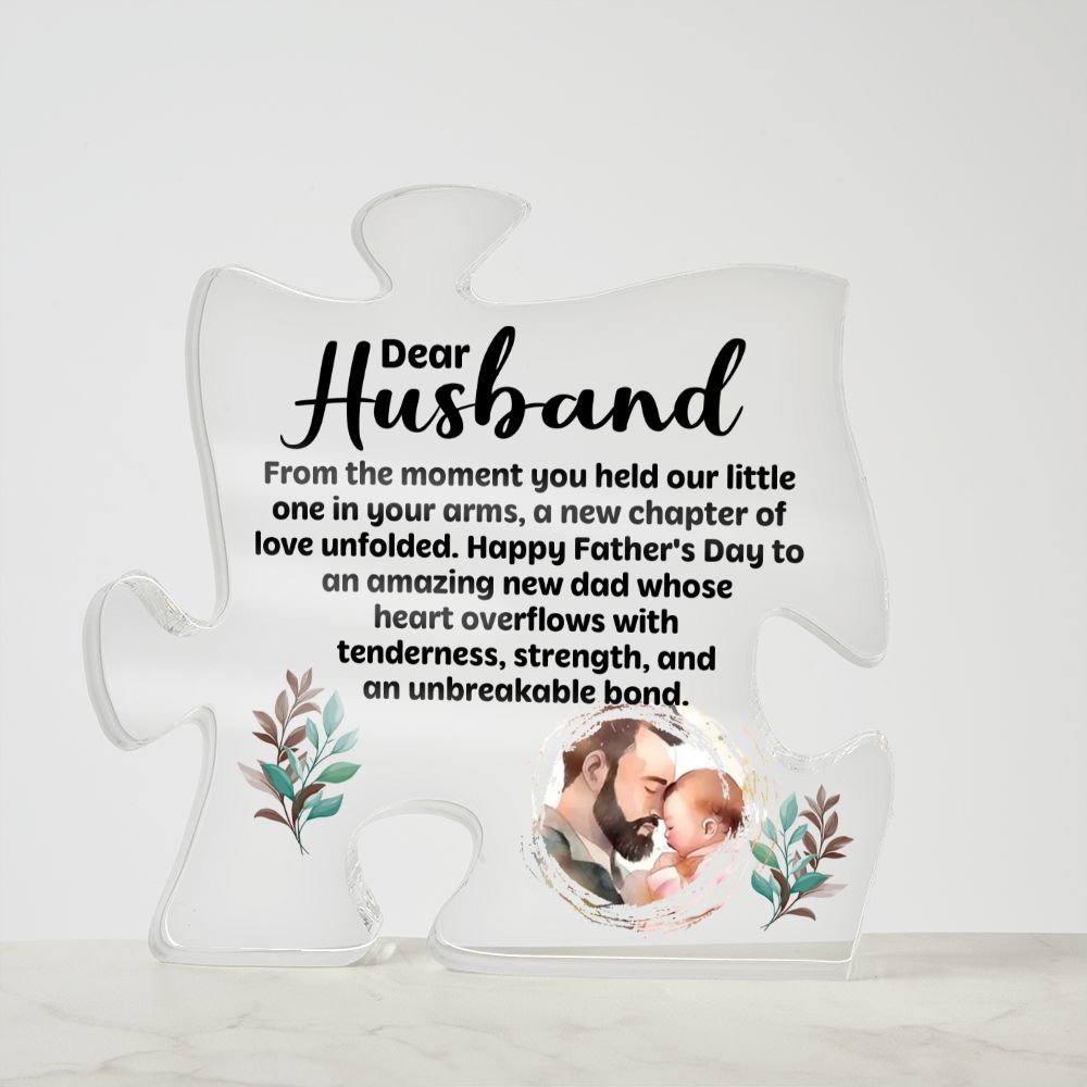 Husband gifts - From the moment you held our little one in your arms, a new chapter of love unfolded