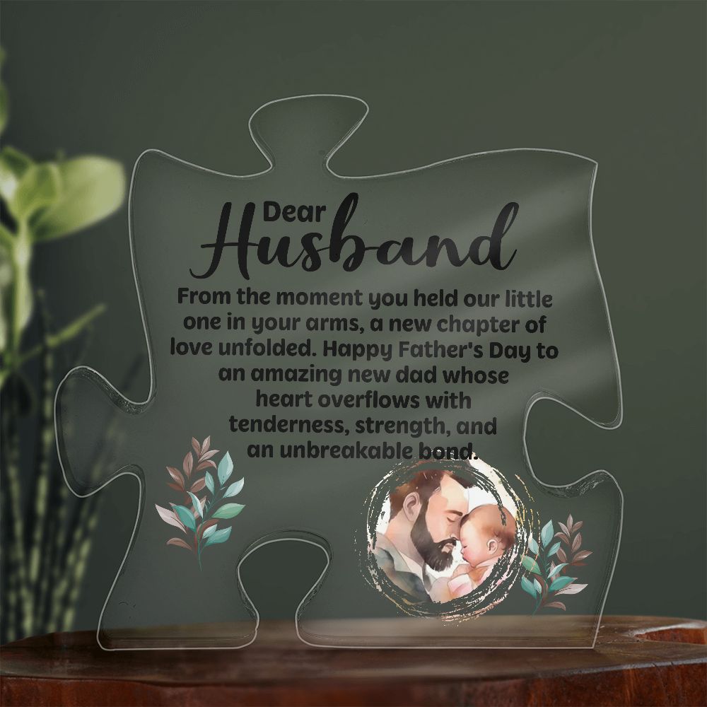 Husband gifts - From the moment you held our little one in your arms, a new chapter of love unfolded