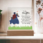 Daughter Gifts - Your graduation is a testament to your hard work and resilience