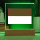 FLAG OF INDONESIA - SQUARE ACRYLIC PLAQUE