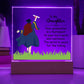 Daughter Gifts - Your graduation is a testament to your hard work and resilience