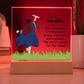 Daughter Gifts - Your graduation is a testament to your hard work and resilience