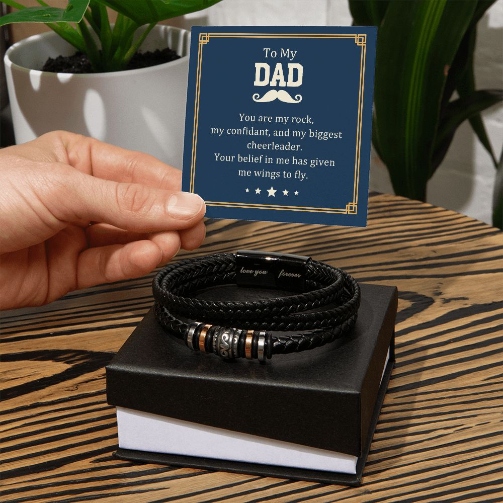 Dad Gifts - You are my rock, my confidant, and my biggest cheerleader