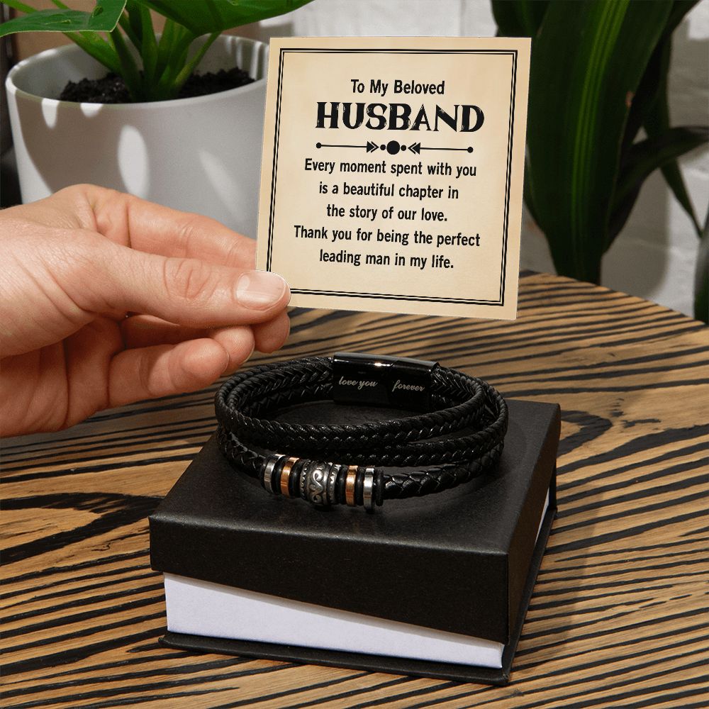 Husband Gifts - Every moment spent with you is a beautiful chapter in the story of our love