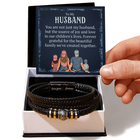 Husband Gifts - You are not just my husband, but the source of joy and love in our children's lives