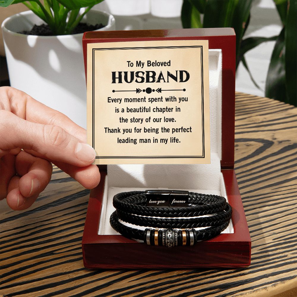 Husband Gifts - Every moment spent with you is a beautiful chapter in the story of our love