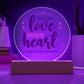 You're the love note my heart sings to the universe.