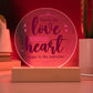 You're the love note my heart sings to the universe.
