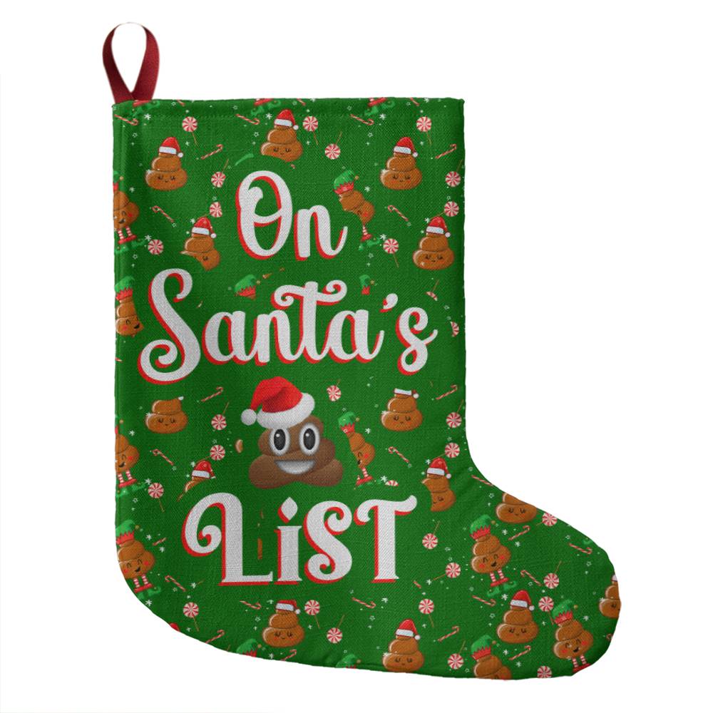 Giant Holiday Stocking, On Santa's List