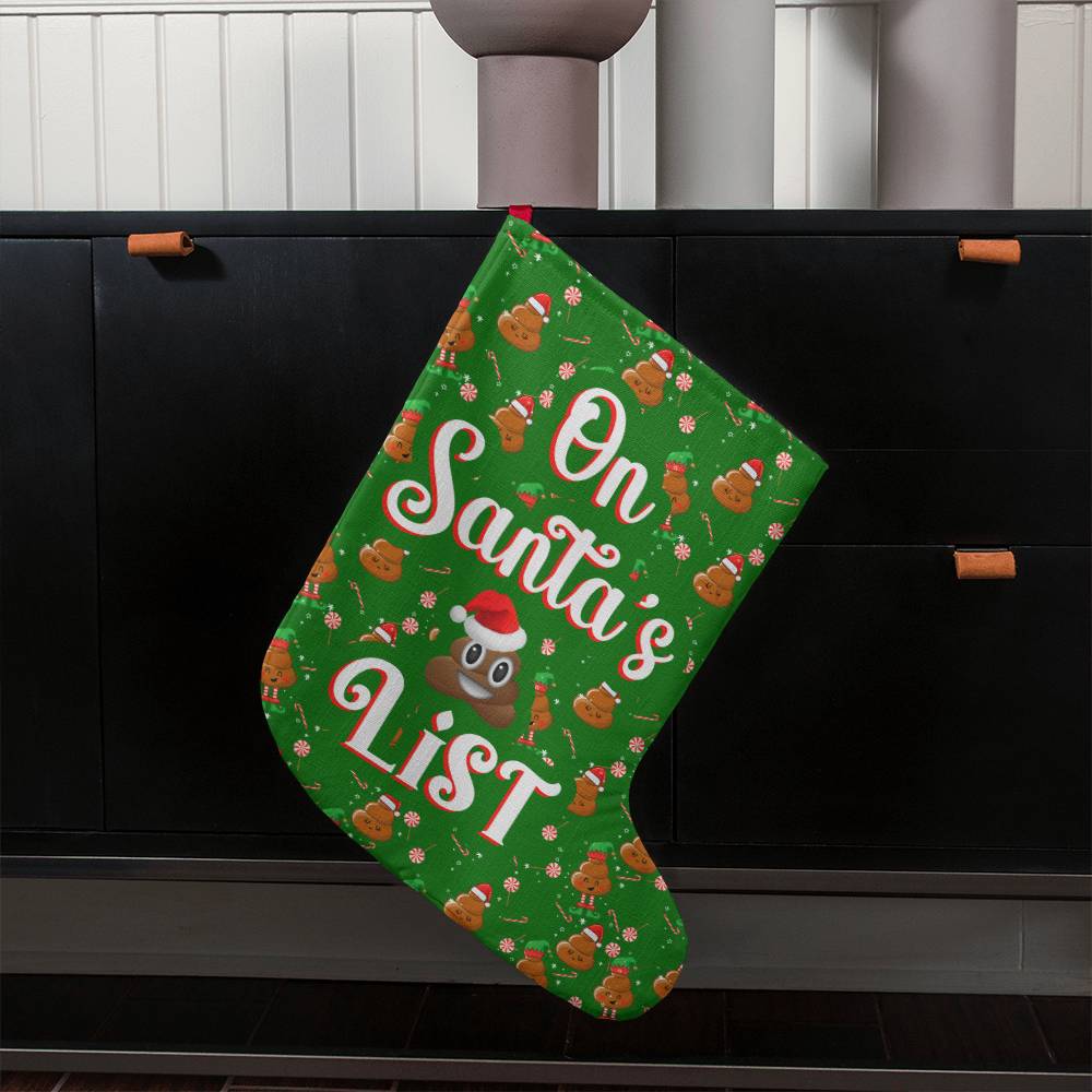 Giant Holiday Stocking, On Santa's List