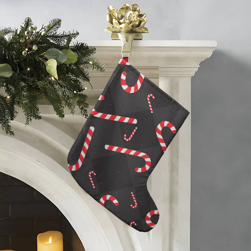 Giant Holiday Stocking, Candy Canes