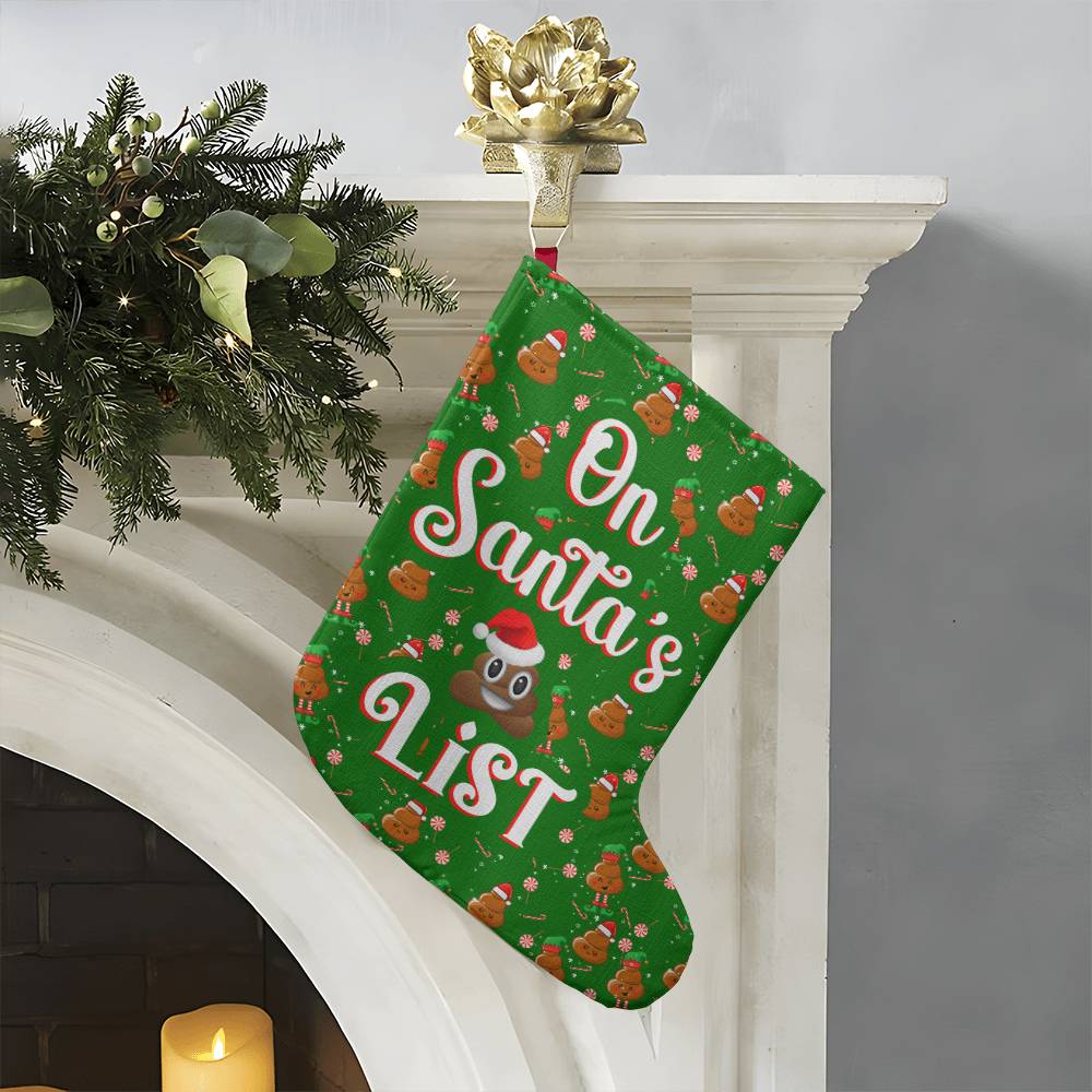 Giant Holiday Stocking, On Santa's List