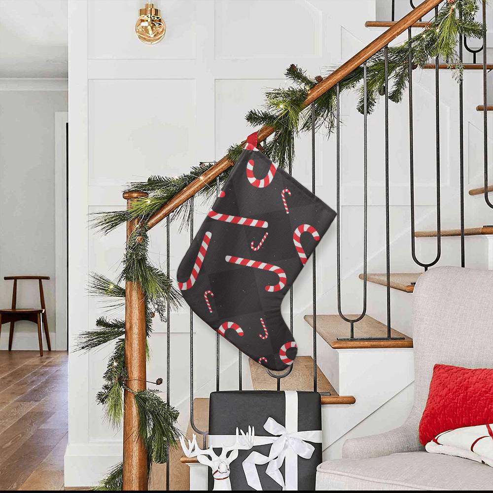 Giant Holiday Stocking, Candy Canes