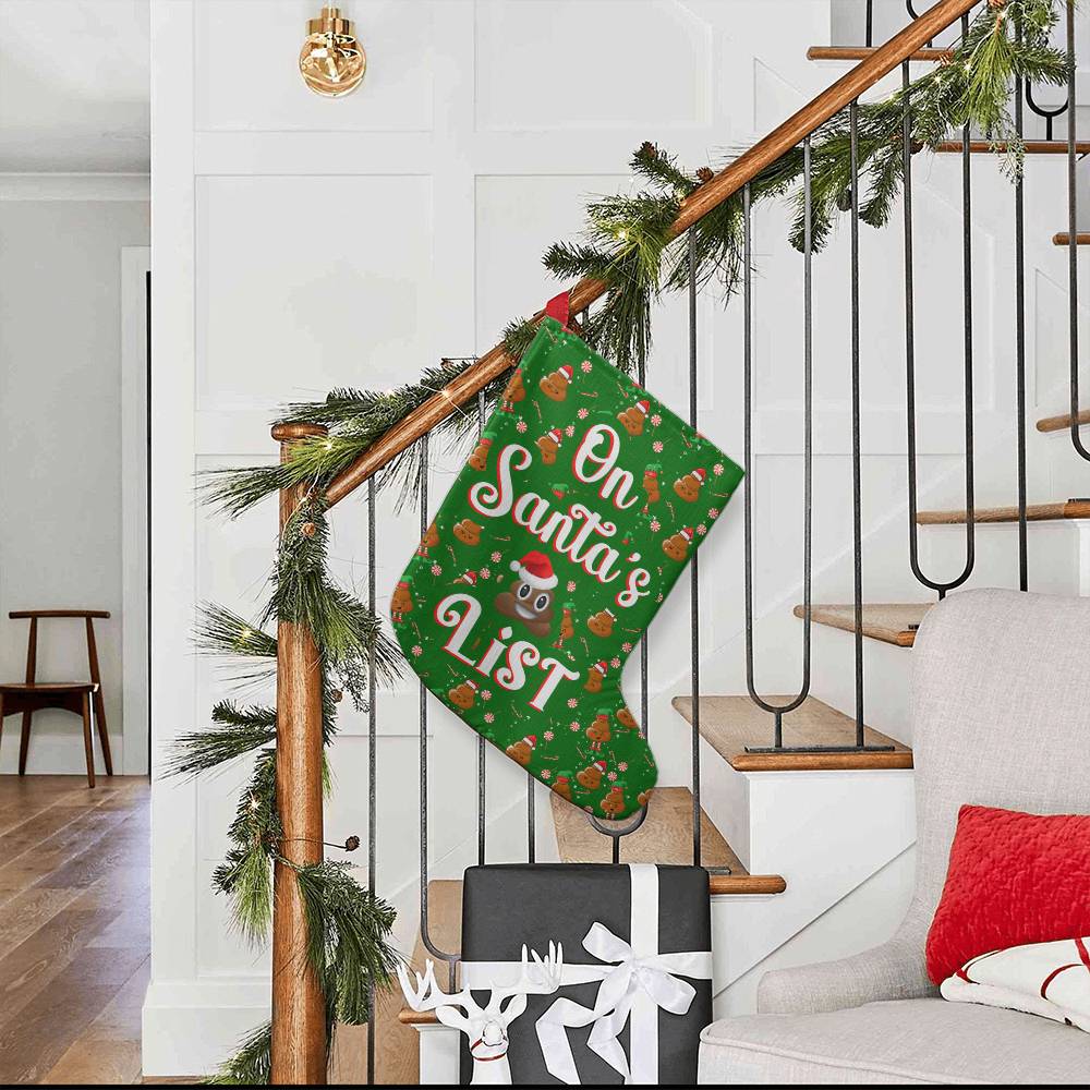 Giant Holiday Stocking, On Santa's List