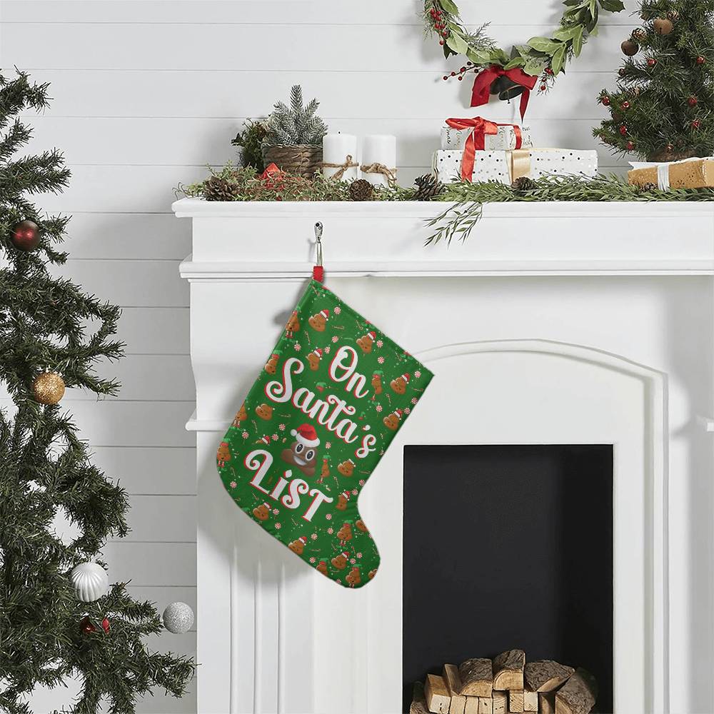 Giant Holiday Stocking, On Santa's List