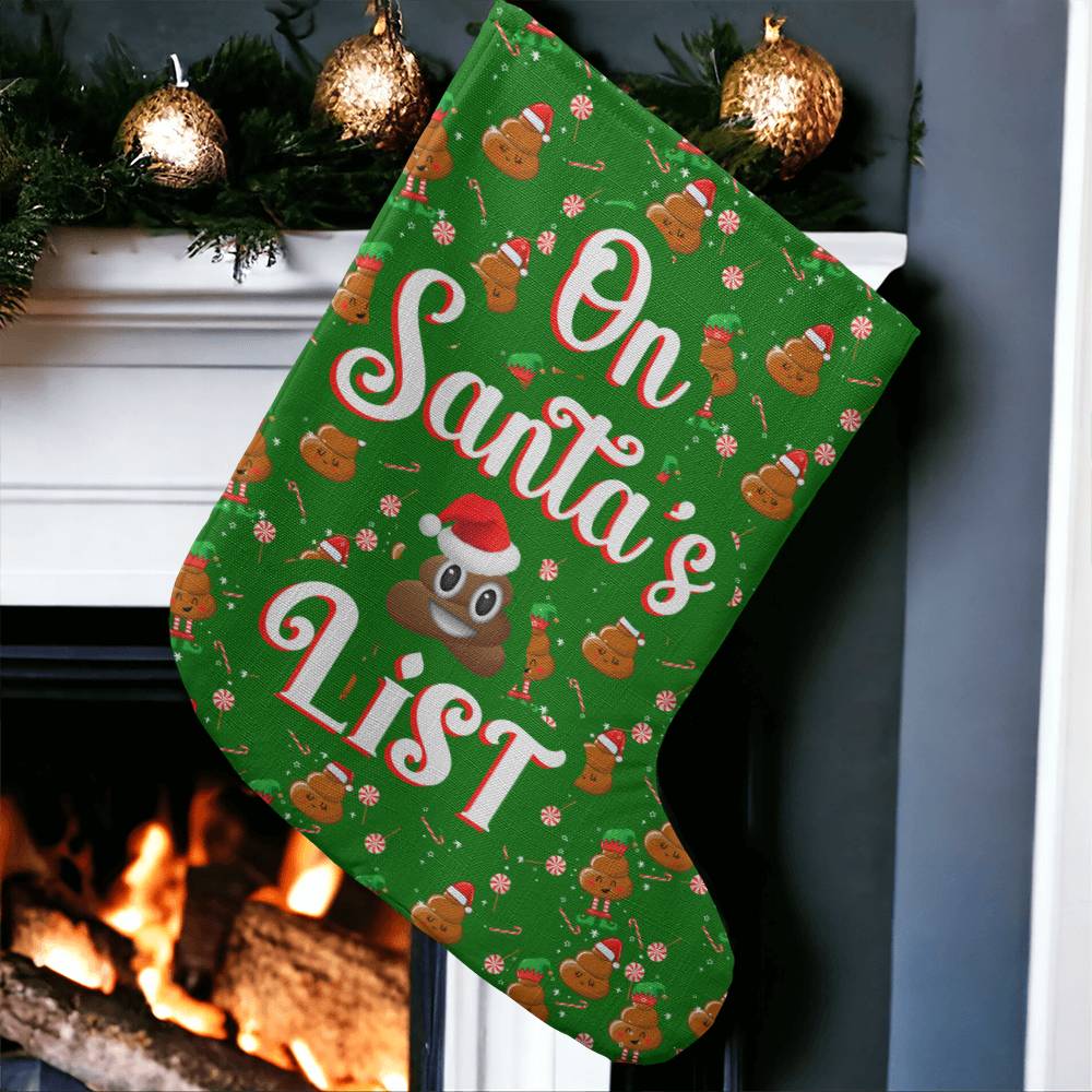 Giant Holiday Stocking, On Santa's List