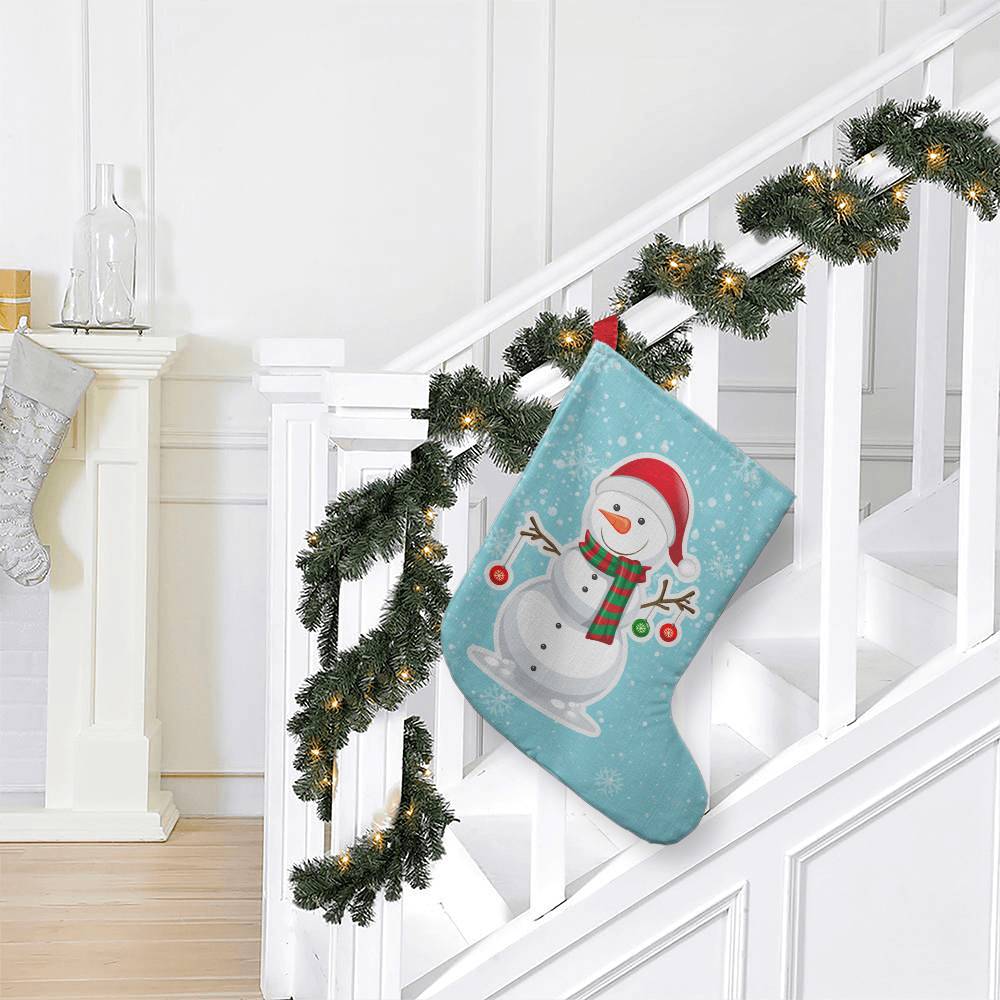 Giant Holiday Stocking, Snowman