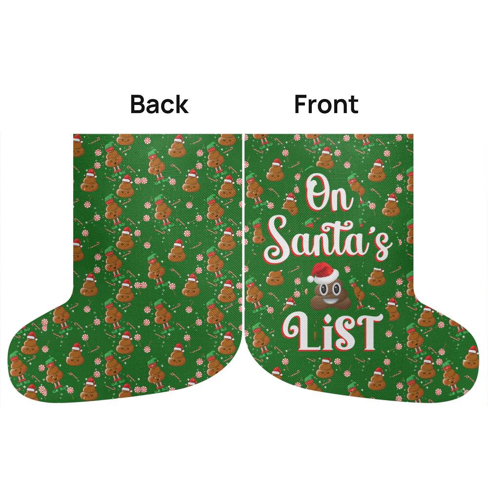 Giant Holiday Stocking, On Santa's List