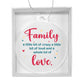 Christmas Gifts, Acrylic Ornament, Family A Whole Lot Of Love