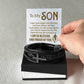 013 - TO MY SON - MEN'S CROSS BRACELET
