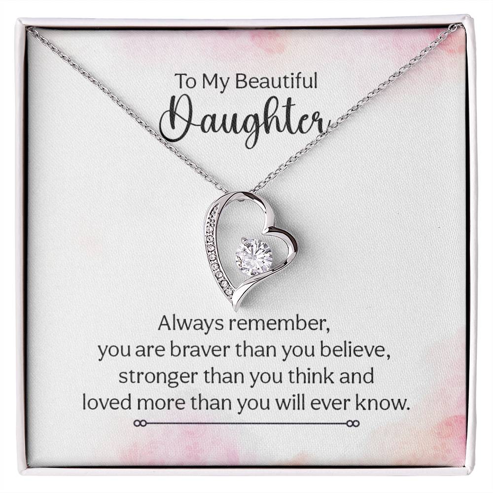 015 - TO DAUGHTER - FOREVER LOVE NECKLACE