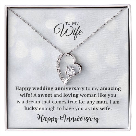 Wife Gifts - Happy wedding anniversary to my amazing wife!