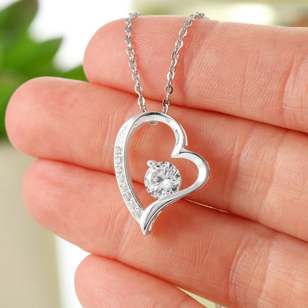 002 - TO DAUGHTER FROM MOM - FOREVER LOVE NECKLACE