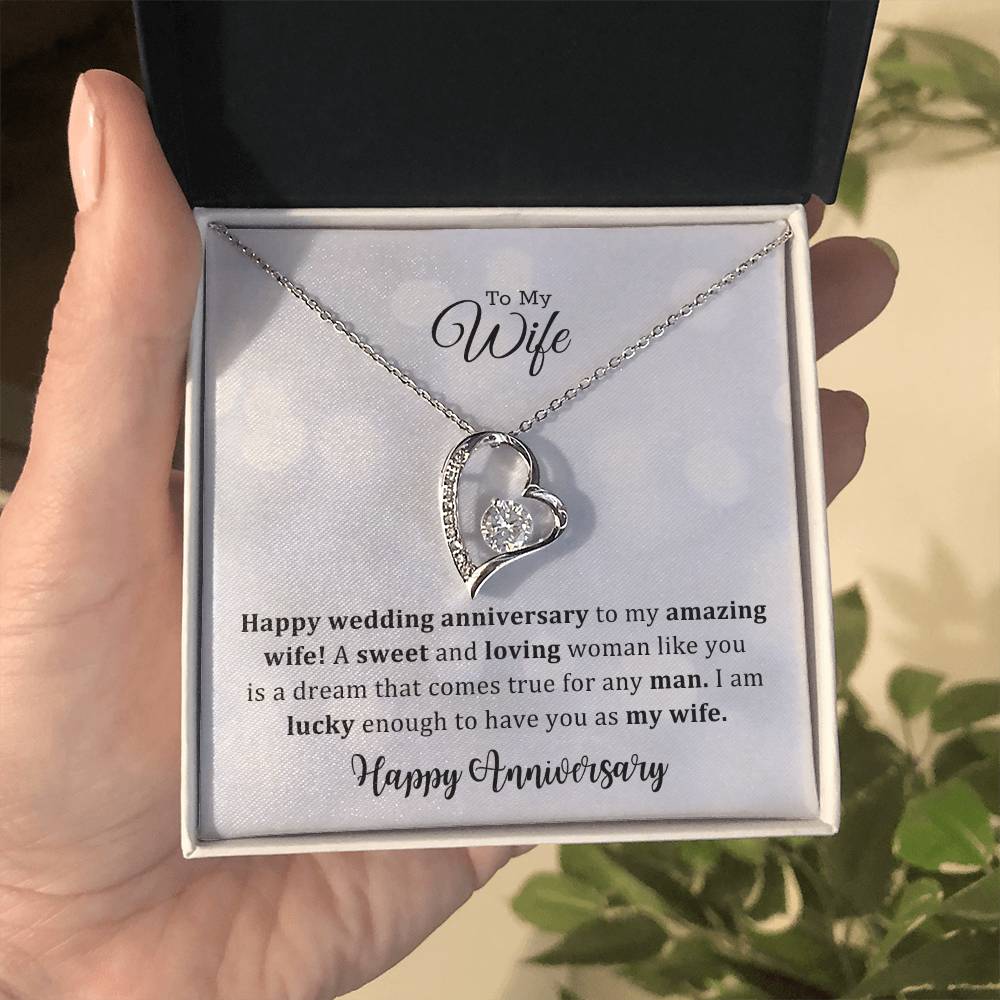 Wife Gifts - Happy wedding anniversary to my amazing wife!