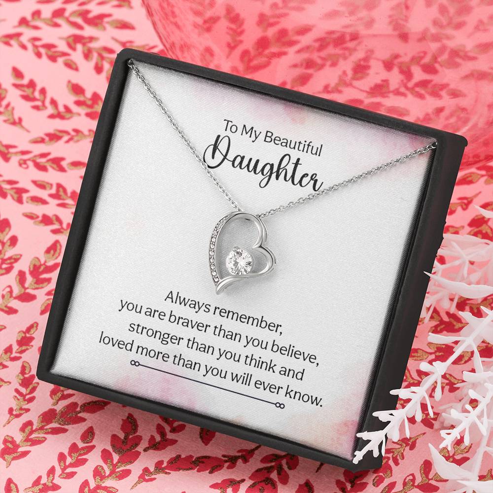 015 - TO DAUGHTER - FOREVER LOVE NECKLACE