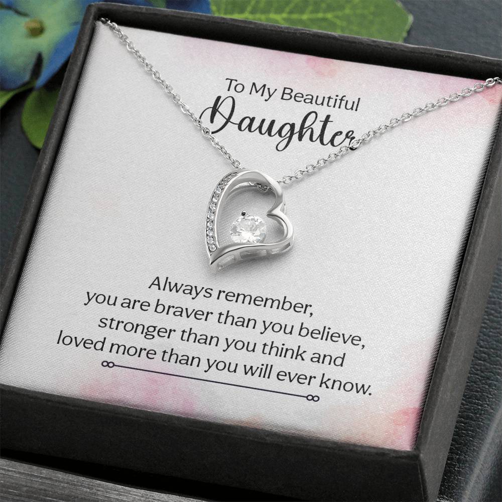 015 - TO DAUGHTER - FOREVER LOVE NECKLACE