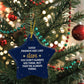 Christmas Gifts, Star Ornament, Good Friends Are Like Stars You Don't Always See Them But They're Always There