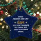 Christmas Gifts, Star Ornament, Good Friends Are Like Stars You Don't Always See Them But They're Always There