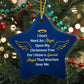 Christmas Gifts, Star Ornament, I Don't Need An Angel Upon My Christmas Tree For I Have A Special Angel That Watches Over Me