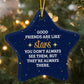 Christmas Gifts, Star Ornament, Good Friends Are Like Stars You Don't Always See Them But They're Always There