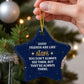 Christmas Gifts, Star Ornament, Good Friends Are Like Stars You Don't Always See Them But They're Always There
