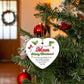 Christmas Gifts, Heart Ornament, To Mom, Your Love Has Always Been My Comfort And Joy