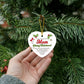 Christmas Gifts, Heart Ornament, To Mom, Your Love Has Always Been My Comfort And Joy