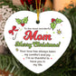 Christmas Gifts, Heart Ornament, To Mom, Your Love Has Always Been My Comfort And Joy