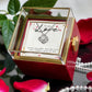 Love Knot, Rotating Rose Gift Box, To My Love, Petals May Fade But My Love Won't Wither